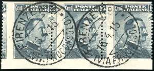 1911 - 15 cent. Michetti, III tipo (96), ... 