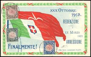 1921 - Annessione della Venezia Giulia, ... 
