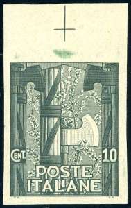 1923 - 10 cent. Marcia su Roma, non ... 