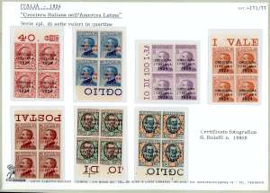 1924 - Crociera Italiana, serie completa ... 