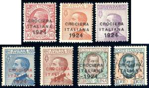 1924 - Crociera Italiana, serie completa ... 