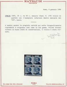 1924 - 25 cent. su 60 cent., ... 