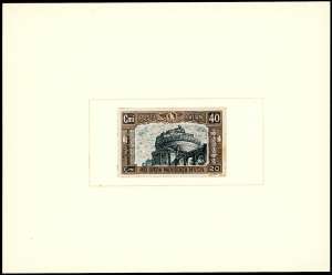 1926 - 40 + 20 cent. Milizia I (206), prova ... 