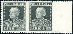 1927 - 1,85 lire Parmeggiani, coppia ... 