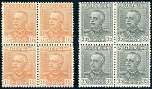 1929 - 15 cent., 35 cent. Parmeggiani ... 