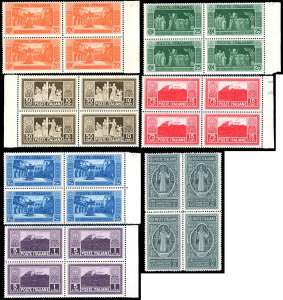 1929 - Montecassino, serie completa ... 