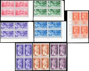 1930 - Ferrucci, serie completa (276/280+A), ... 