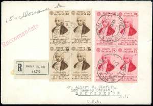 1934 - 30 cent. e 75 cent. Galvani ... 