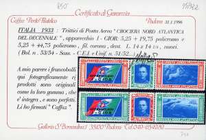 1933 - Trittici I-GIOR (51G/52G), ... 