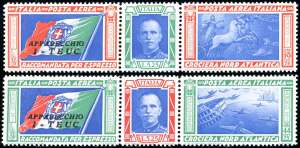 1933 - Trittici I-TEUC (51S/52S), nuovi, ... 