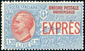 1922 - 1,20 lire, non emesso (8), buona ... 