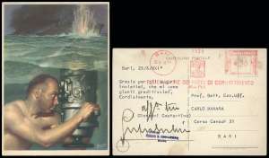 1943 - Splendida cartolina Boccasile ... 
