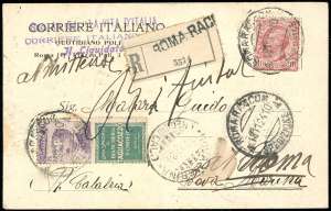 1924 - 50 cent. Tagliacozzo, 10 cent. Leoni ... 