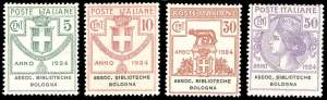 ASSOC. BIBLIOTECHE BOLOGNA 1924 -  Serie ... 