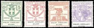 BIBLIOT. CIRCOLANTI MILANO 1924 - ... 