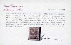 ASSOC. NAZ. MUTIL. INV. GUERRA - ... 