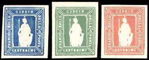 1862 - 5 cent. saggi Thermignon (Unificato ... 