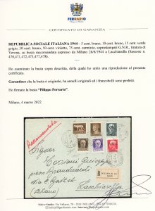 1944 - 5 cent., 10 cent., 15 ... 