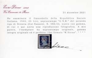 1944 - Soprastampati G.N.R., ... 