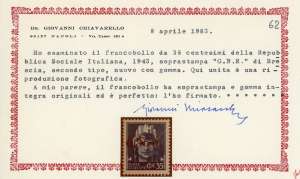 1944 - Soprastampati G.N.R., ... 