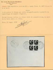 1944 - 25 cent. soprastampato ... 