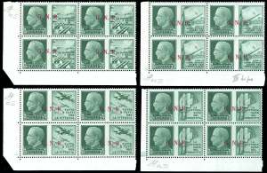 1943 - Soprastampati G.N.R., ... 