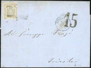 1859 - 15 cent. ardesia violaceo (Modena ... 