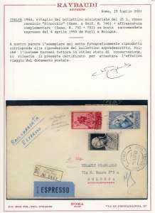 1955 - 25 lire Pinocchio, ritaglio ... 