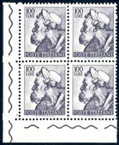 1961 - 100 lire Michelangiolesca, senza ... 