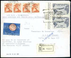 1961 - 205 lire Gronchi Rosa, 5 ... 