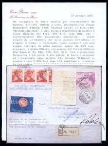 1961 - 205 lire Gronchi Rosa, 5 ... 