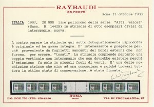 1987 - 20.000 lire Alti Valori ... 