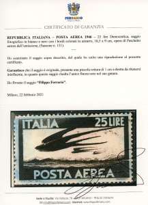 1946 - 25 lire Democratica ... 