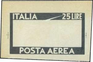 1946 - 25 lire Democratica (131), saggio a ... 