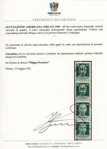 1945 - 60 cent. verde Imperiale, ... 