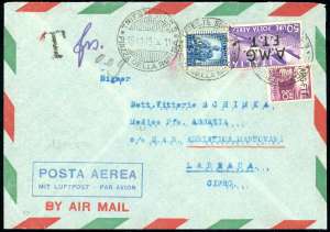 POSTA AEREA 1949/50 - Tre ... 