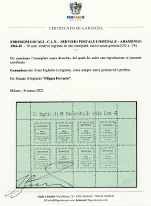 SERVIZIO POSTALE COMUNALE ... 