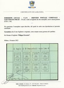 SERVIZIO POSTALE COMUNALE ... 