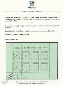 SERVIZIO POSTALE COMUNALE ... 