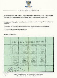 SERVIZIO POSTALE COMUNALE ... 