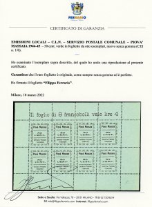 SERVIZIO POSTALE COMUNALE ... 