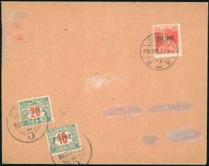 FIUME SEGNATASSE 1918 - 20 f. soprastampa ... 