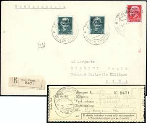 OCCUPAZIONE TEDESCA ZARA 1943 - 15 cent., ... 