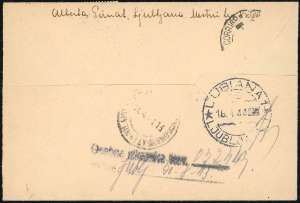 OCCUPAZIONE TEDESCA LUBIANA 1944 - ... 