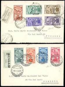 1933 - Cinquantenario Eritreo, serie ... 