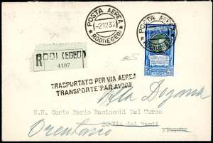POSTA AEREA 1932 - 100 lire Dante (21), ... 