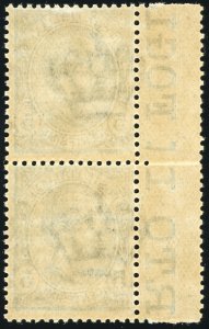 1912 - 5 cent. Leoni, soprastampa ... 