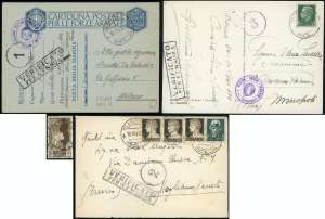 1934/42 - Una lettera, una cartolina, una ... 