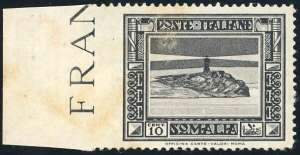 1935 - 10 cent. Pittorica, dent. 14, non ... 