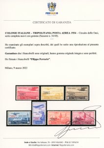 POSTA AEREA 1934 - Circuito delle ... 